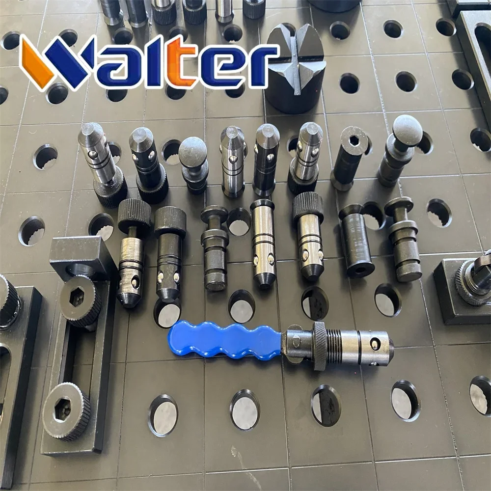 3D 2D Welding Table Accessories Locating Ruler Locking Pins Bolts Clamps Jigs Fixture Welding Platform OEM Welding Table