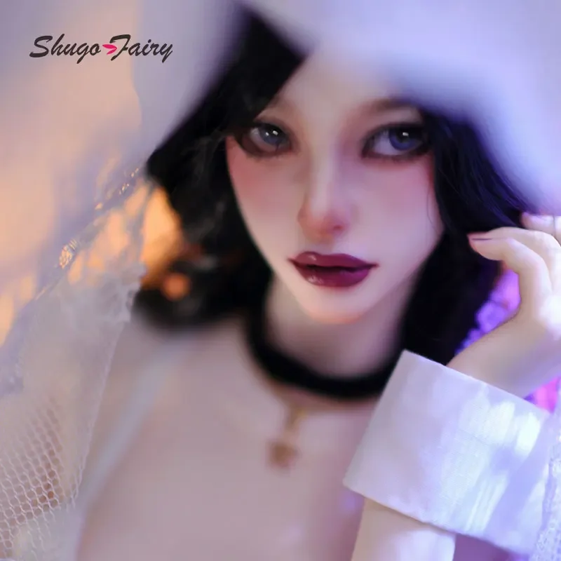 

Cama Bjd Doll 1/3 Western Style Glamour lady Thick Lips Dolls Wedding Anniversary Gift Toy for Girls Boy Shugafairy Oueneifs