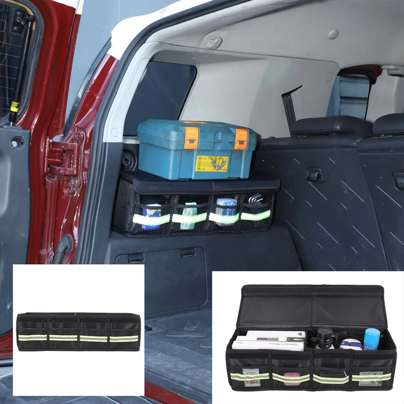For Toyota FJ Cruiser 2007-2021 car trunk tool storage box, trunk optimized storage space, car storage accessories