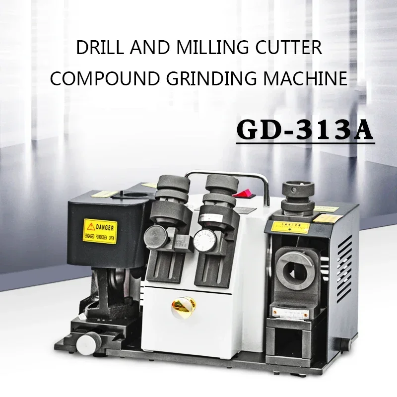 GD-313A Drilling Milling Cutter Grinding Machine 220V/300W Twist Drilling and Milling Cutter Grinding Machine