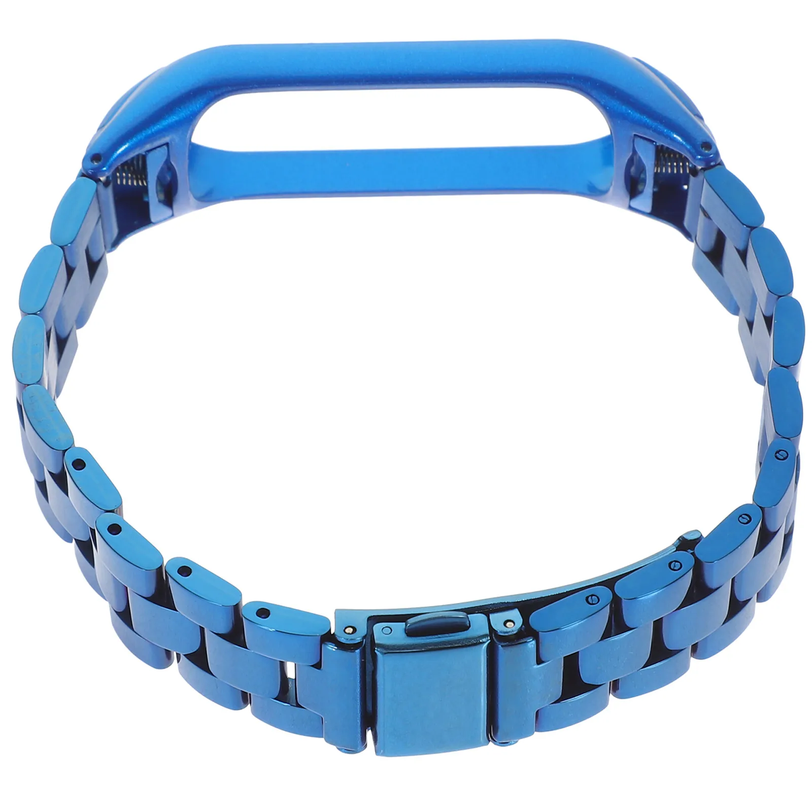 

Metal Wristband Zinc Alloy Stainless Steel Strap Smart Band Supplies Fitness Watch Replacement Stretchy Bracelet