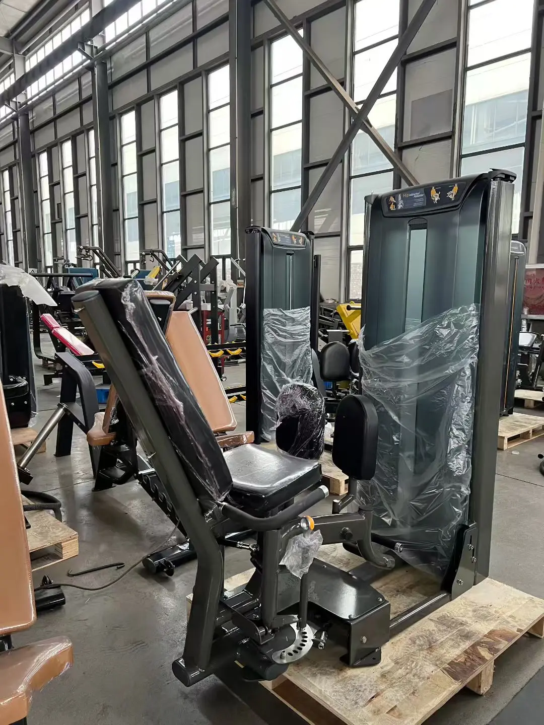 New Design Commercial Gym Equipment Multi Function Leg Fitness Inner/Outer Thigh Hip Abductor Adductor Machine