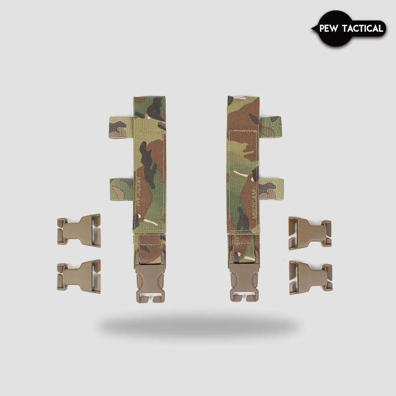 

PEW TACTICAL HSP STYLE FLATPACK PIGGYBACK STRAPS (PAIR) Airsoft UA58