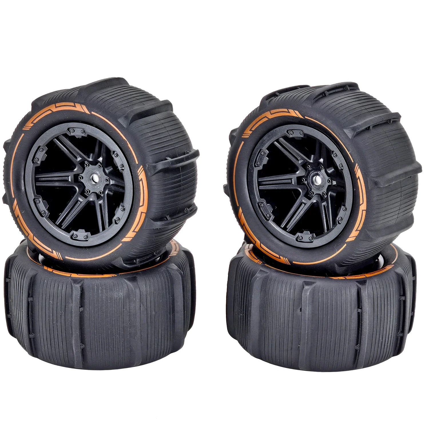 85 mm Sechskant-Schnee- und Sandschlamm-Offroad-Buggy-Reifen Rad für WLtoys 144001 144010 HBX 16889 16890 1/14 1/16 1/18 RC-Auto