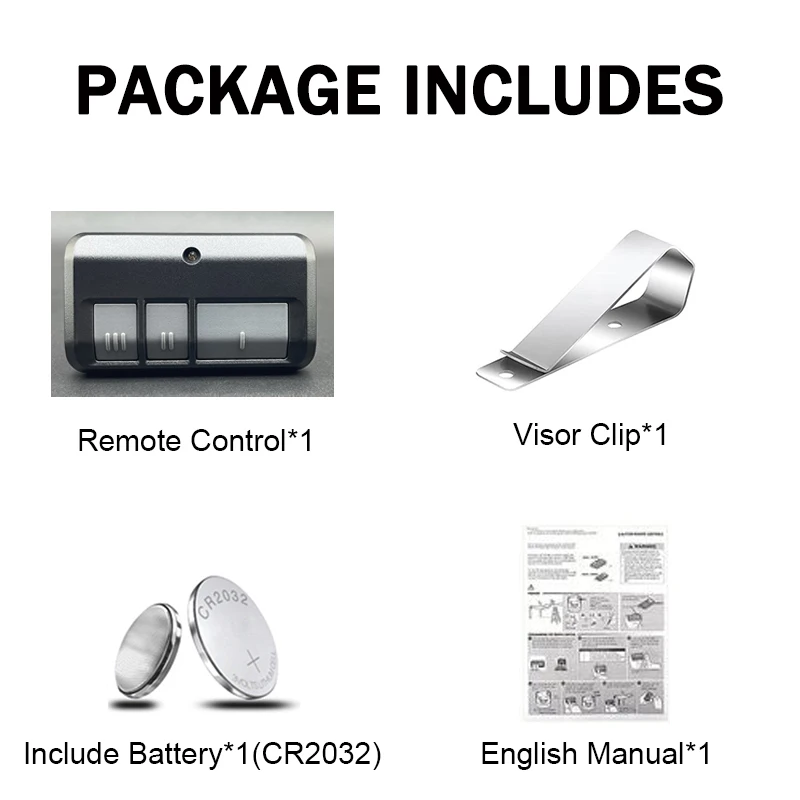 20 قطعة من أجهزة التحكم عن بعد لباب المرآب من LiftMaster 893MAX و890MAX و895MAX و891LM و893LM و371LM و971LM وChamberlain 953EV و956EV بتردد 315 ميجاهرتز و390 ميجاهرتز #6