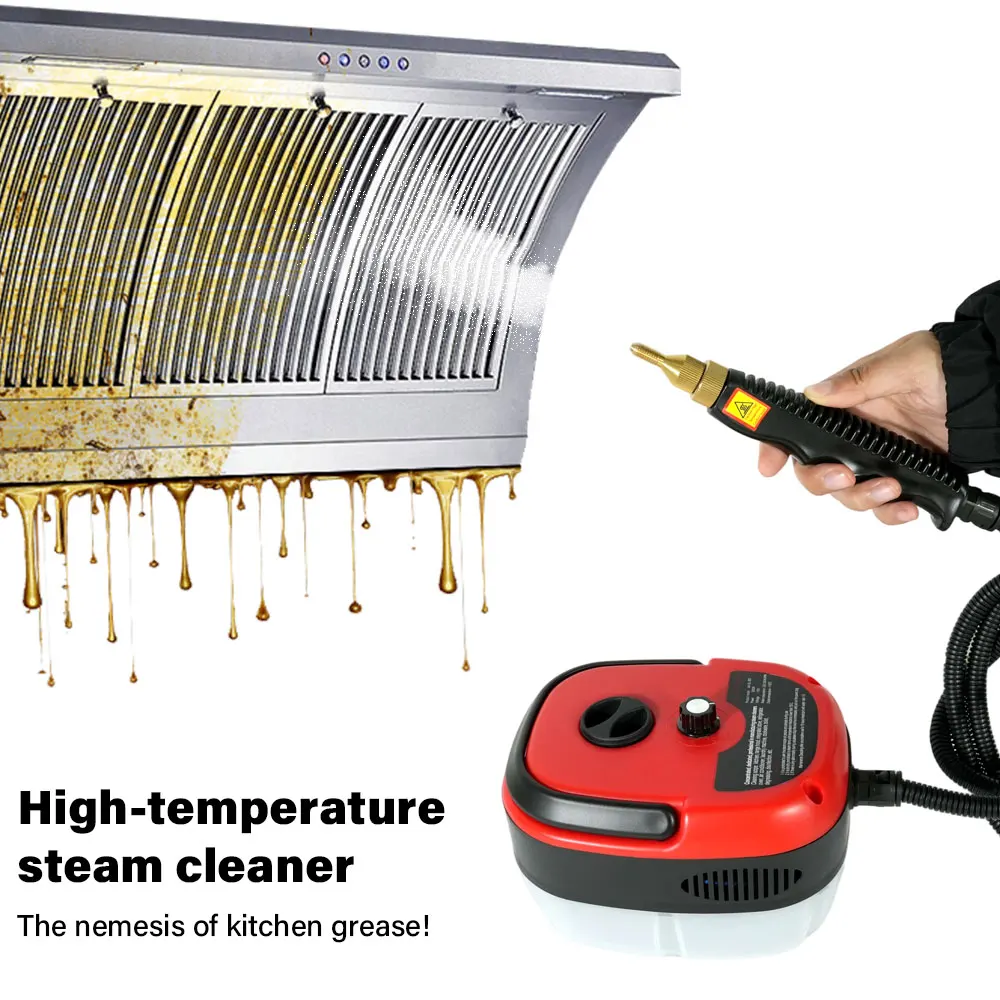 2500W Steam Cleaner High temperature Jet Washer Range Hood for Kitchen Air Conditioner Car Cleaning Machine Home Appliances