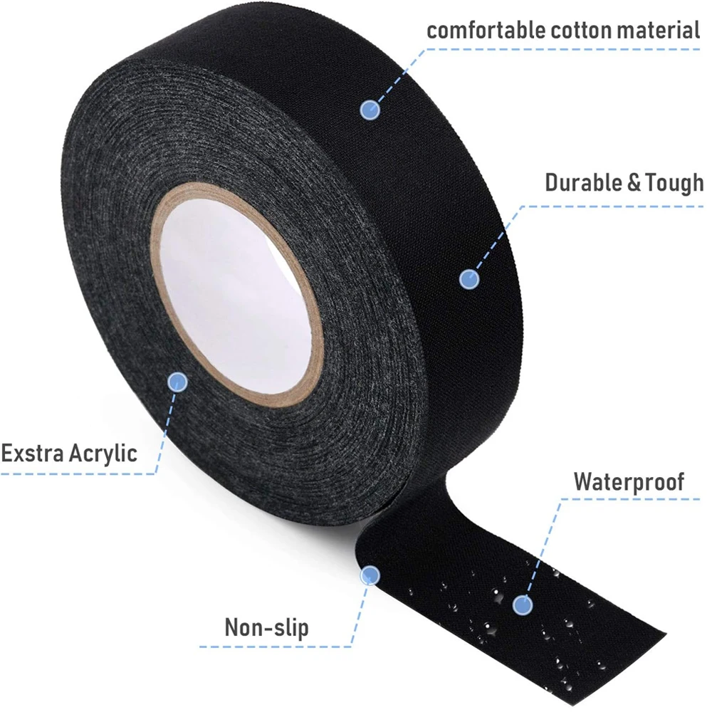 1PCS Premium Hockey Stick Tape, Strong Adhesive Goon Tape,Multipurpose Cloth Sports Tape for Grips, Tools and Athletic Equipment
