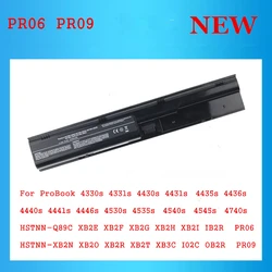 PR06 Laptop Battery For HP ProBook 4331s 4431s 4436s 4441s 4530s 4540s 4740s HSTNN-XB2E HSTNN-XB2G HSTNN-XB2I