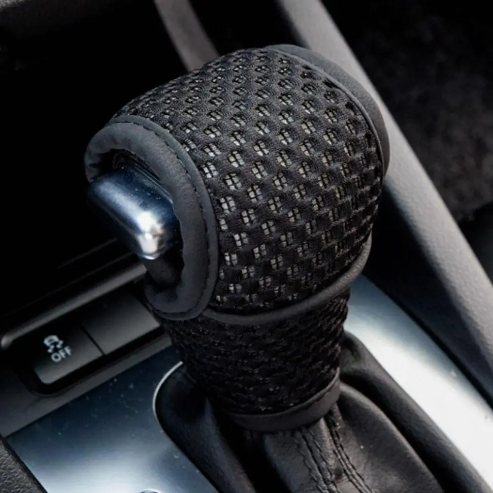 1PC Universal Car Gear Shift Cover NonSlip DustProof Shifter Knob Protector Gear Lever Interior Decoration Accessorie