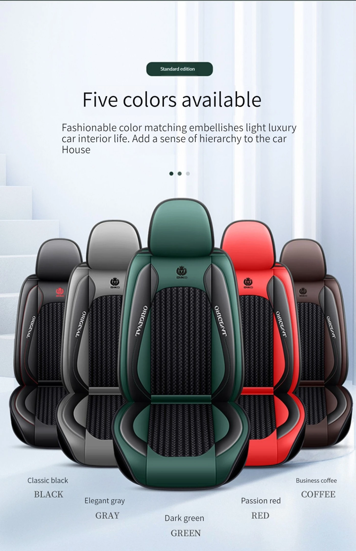 Car Seat Covers Are Suitable For Civic Kaiyue Angke Banner Junyi Xiaoke, With Five Stylish And Beautiful Seats