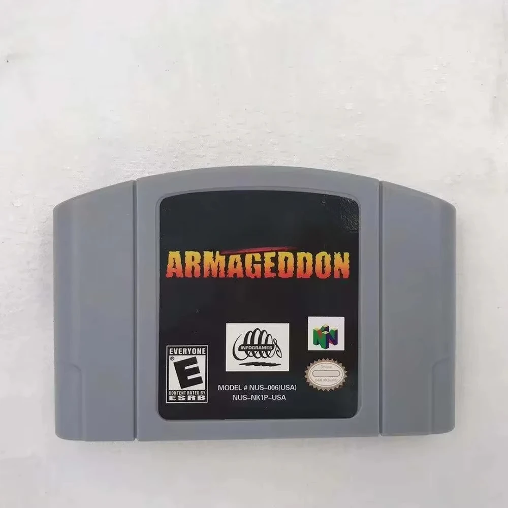 

Игровая карта N64 Armageddon, версия для США/игра n64