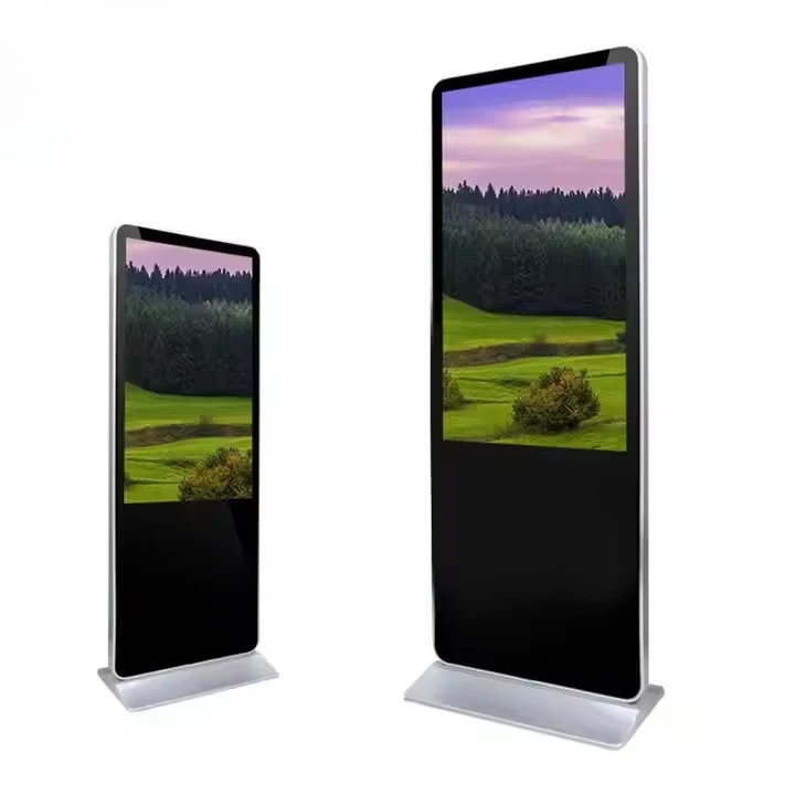 عرض ملصق شاشة LED لمركز التسوق التجاري وباب المتجر الأمامي المحمول LED الرقمي