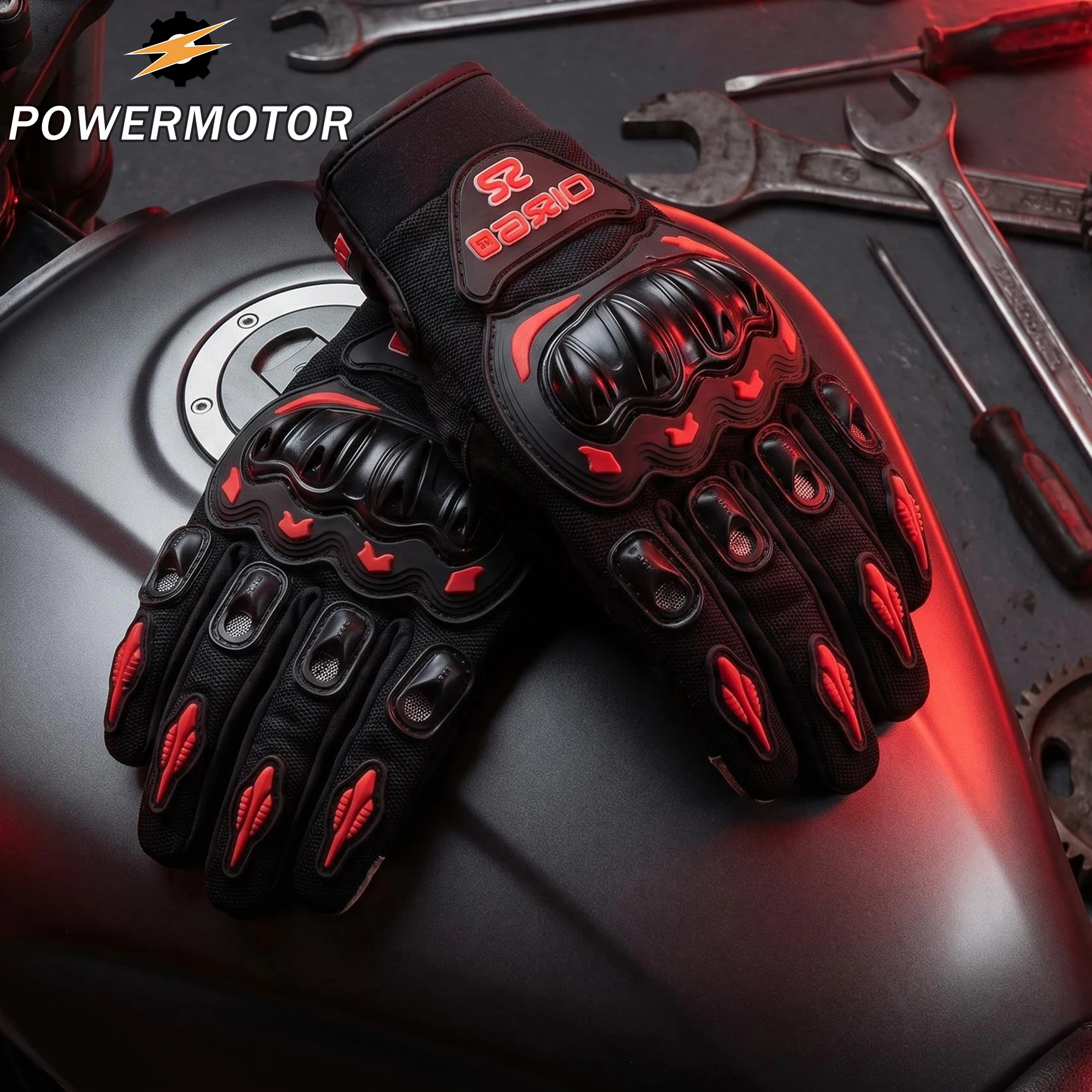 

Enduro DirtBike Cycling Gloves Breathable Non-slip Wear-resistant Drop-proof Touch Screen Motocross Racing Cycling Gear Parts
