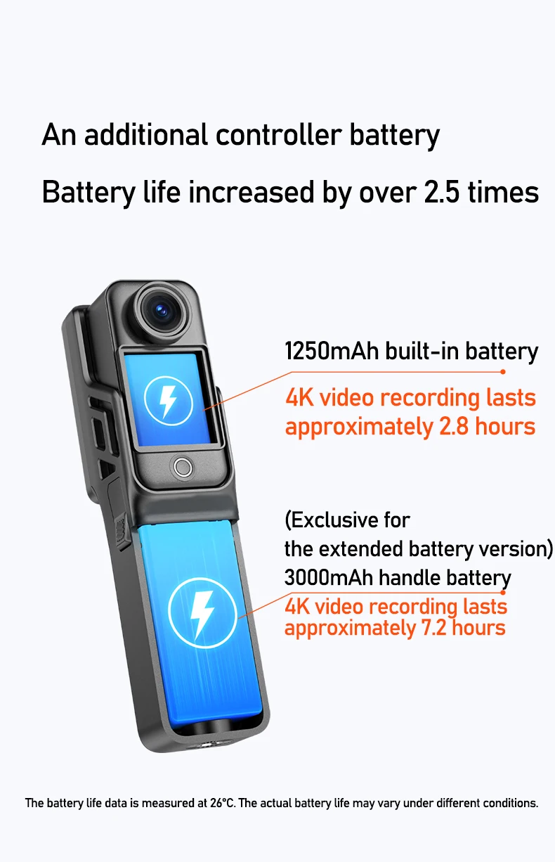 SJCAM C400 Thumb Action Camera 4K FHD Image Transmission Remote Control 30M Waterproof 5G WiFi Pocket Camera Sport Action Cam