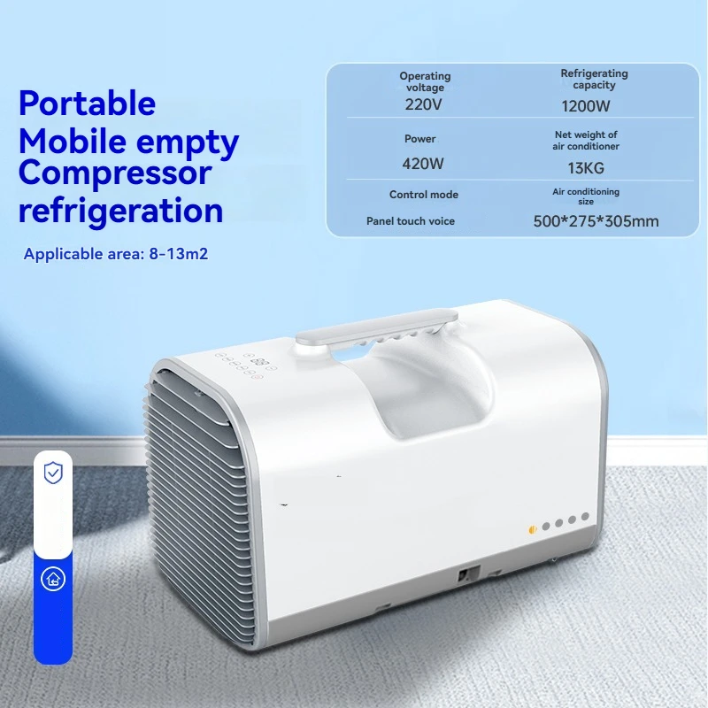 New Small Mobile Refrigeration Air Conditioner Car Camping Outdoor Tent Household Portable Compressor Integrated Air Conditioner