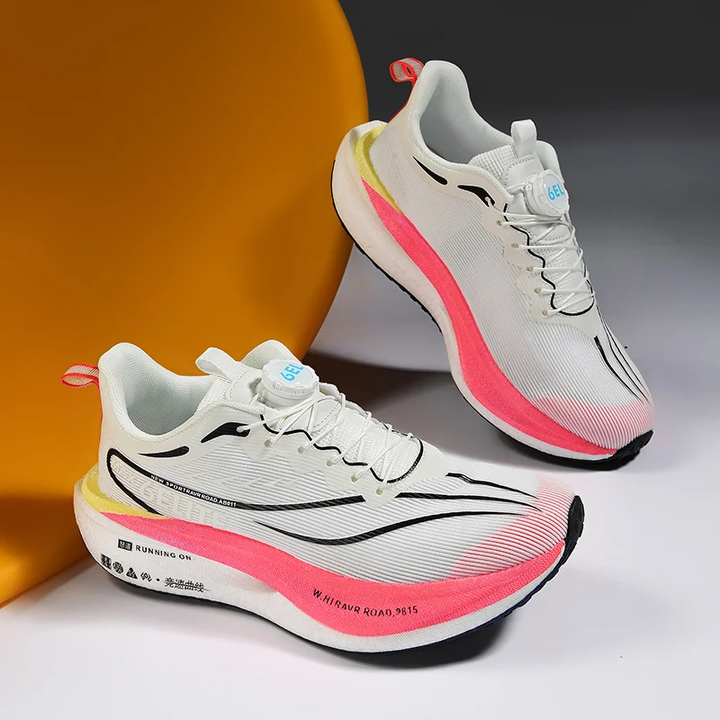 

Men Sports Shoes New Soft Sole Comfort Wear-resistant Breathe Running Shoes Rotating Buckle Casual Sneakers for Man