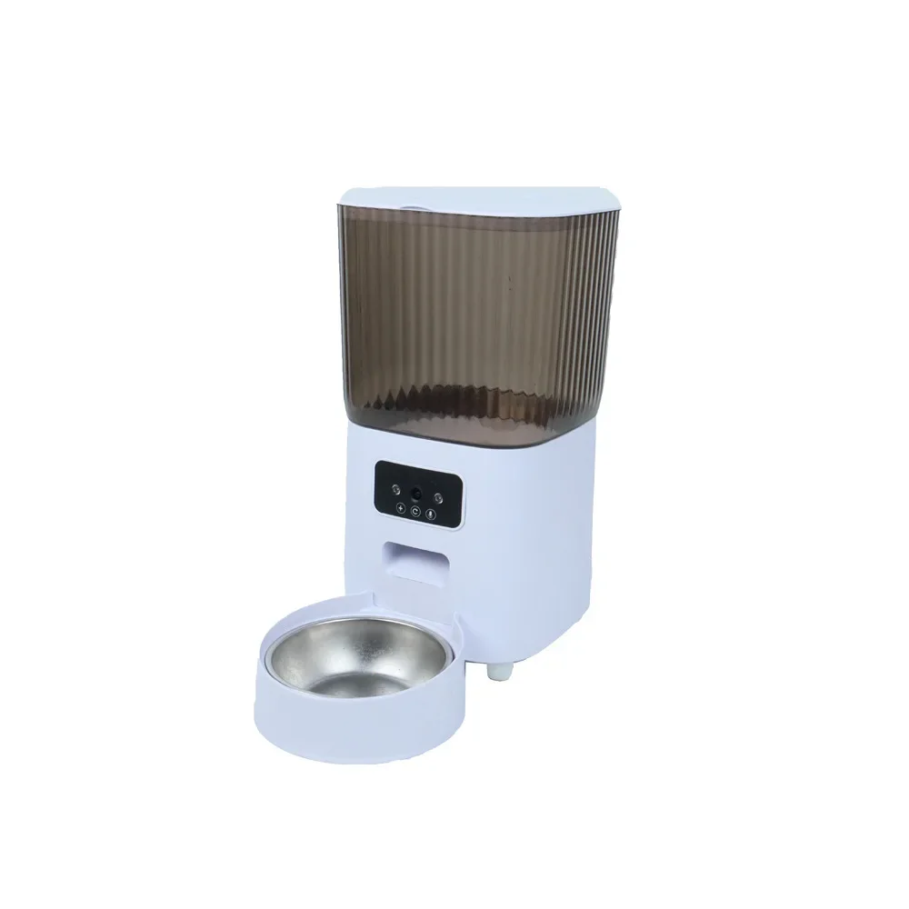 Hot Sale Dog Cat Smart Pet Food Bowl Dispenser Auto Connected Feeder 5L Wifi App Remote Control Automatic Pet Feeder