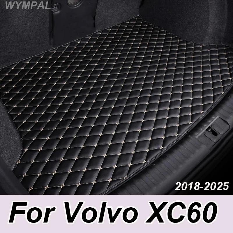 

For Volvo XC60 2018 2019 2020 2021 2022 2023 2024 2025 Car Trunk Mat Custom Waterproof Cargo Liner Boot Carpets