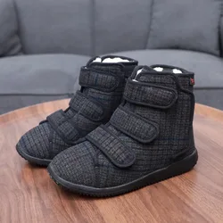 Winter New Padded Warm Women's High-top Cotton Shoes Wider And Fatter Lightweight And Soft For A Variety Of Foot Type