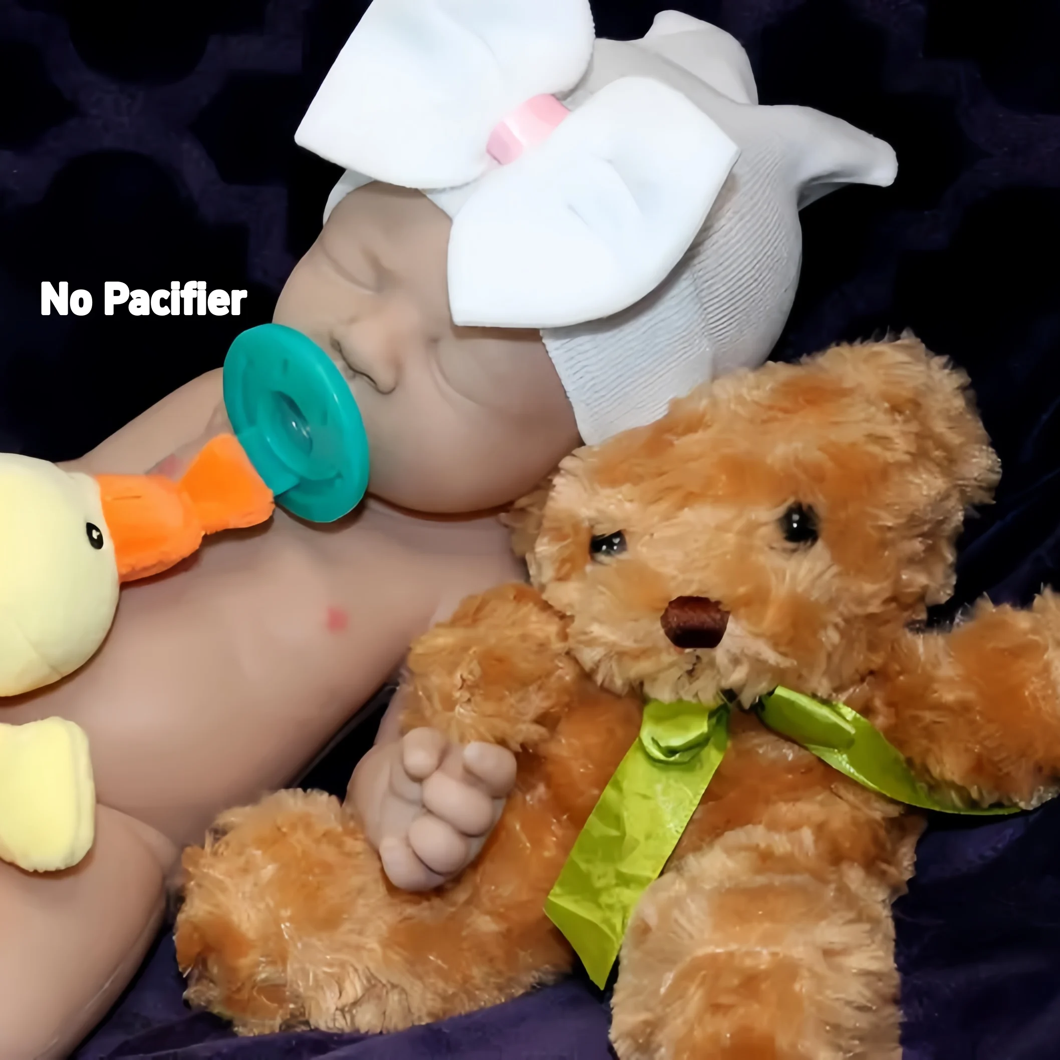 نابض بالحياة 42 سنتيمتر يمكن فتح الفم سيليكون فتاة دمية مع أصلع رسمت بالفعل تولد من جديد بيبي دمية للأطفال والكبار هدية عيد الميلاد