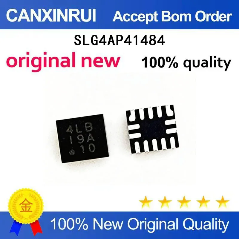 

(5-100 Pieces) Brand new original SLG4AP41484 silk screen 4LB QFN spot chip IC
