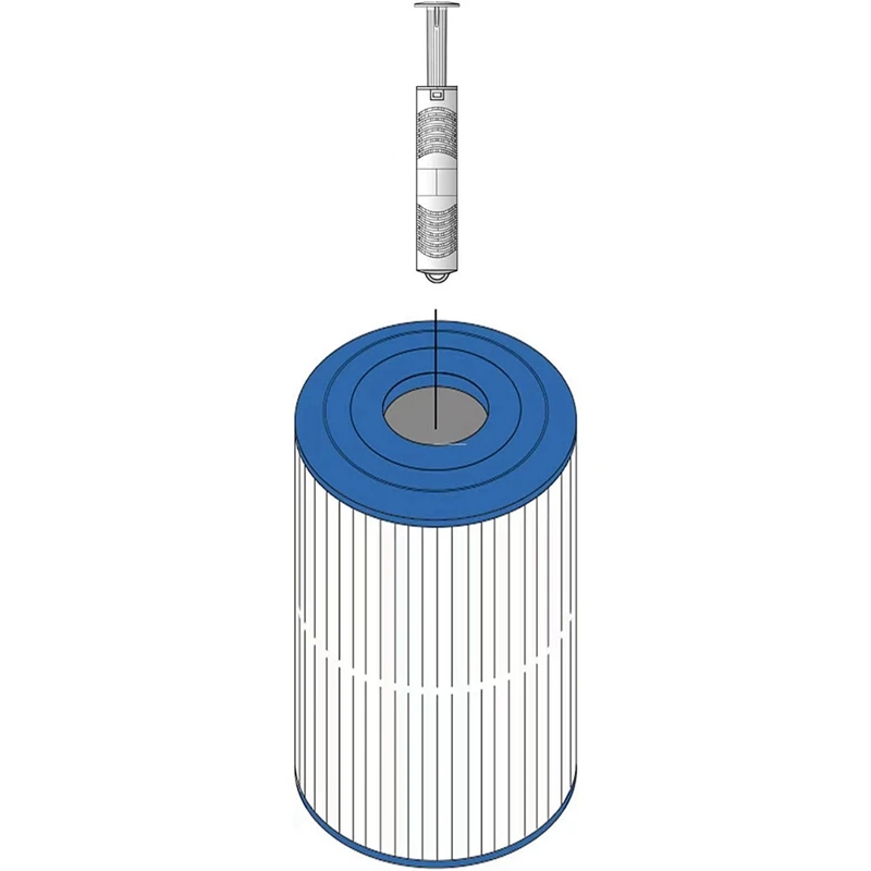 عصا فلتر أيون معدني سبا ، عصا الزنك ، العصي المعدنية ، حوض استحمام ساخن ، 2 