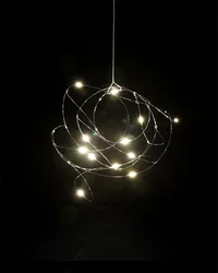 Creative Art Bar Table Pendant Light Postmodern Designer Restaurant Light Minimalist Firefly Front Desk Pendant Light