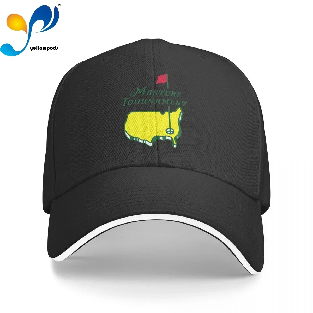 

Masters Golf Tournament Logo Trucker Cap Snapback Hat for Men Baseball Valve Mens Hats Caps for Logo