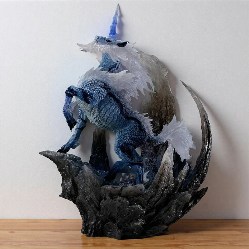 22cm Monster Hunter World Kirin Anime-Figur Capcom Builder Creator's Model Glavenus/Dinovaldo/Velkhana Actionfigur Puppe Spielzeug