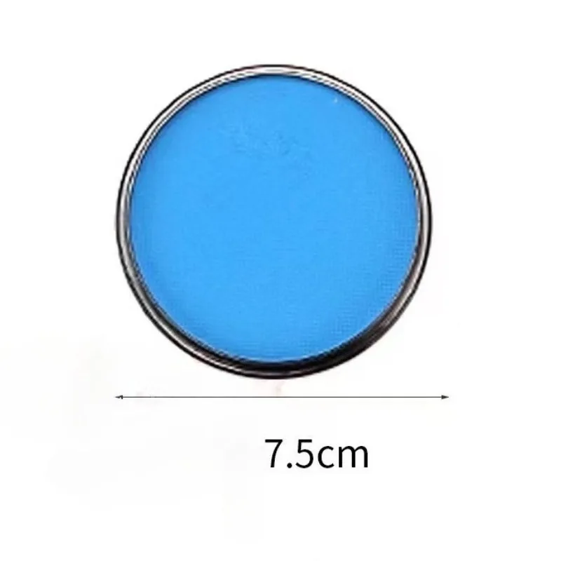 Farba do ciała rozpuszczalna w wodzie 30G, monochromatyczna, czarno-biała, do makijażu, farba do twarzy, na Boże Narodzenie, Halloween, wodoodporny makijaż, malowanie ciała.