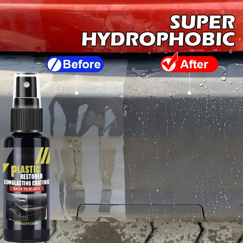 Automotive Plastic Leather Protective Coating Anti-Fade Dustproof Polish For Auto Interior Plastic Leather Restoration