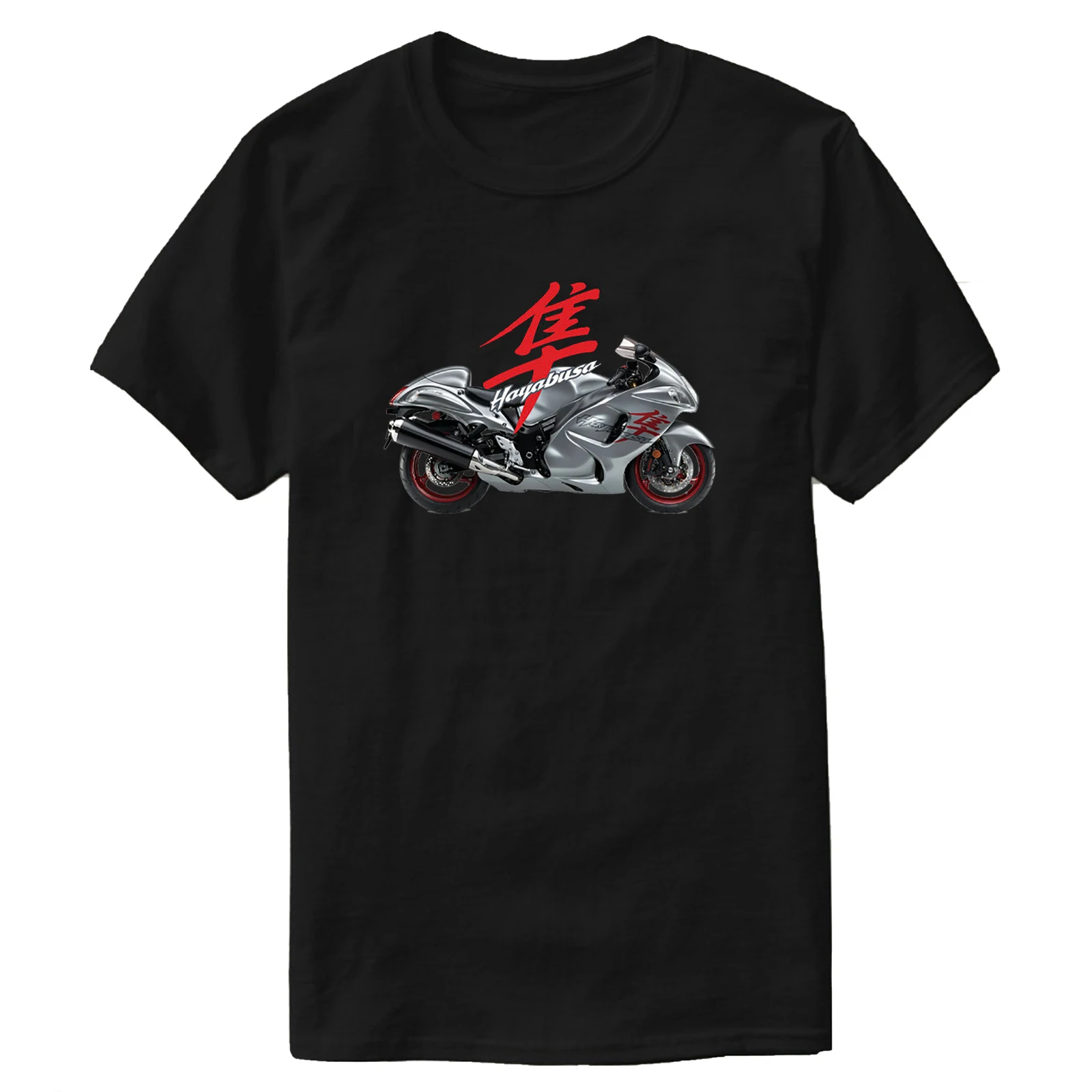 

Classic Japan Hayabusa GSX1300 Motorcycle T-Shirt 100% Cotton O-Neck Short Sleeve Summer Casual Mens T-shirt Rider Streetwear