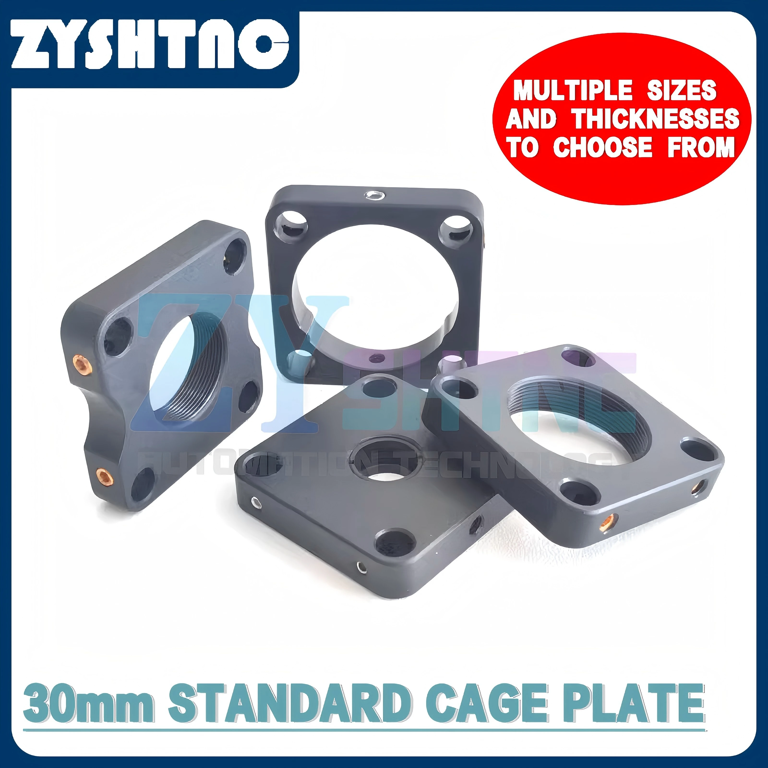 Optical cage plate 30mm cage system mounting plate SM1 threaded cage plate coaxial mounting plate limit cage plate mirror frame