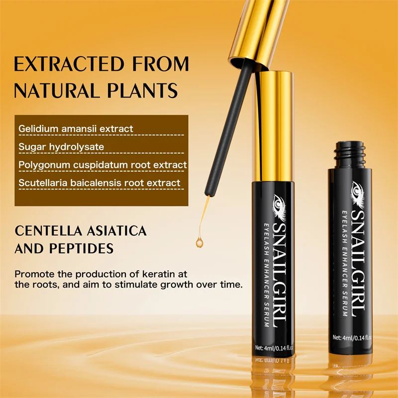 Sérum de croissance rapide des cils, Solution de croissance des poils, produits Anti-perte de cheveux, prévient la calvitie, maquillage allongé plus épais