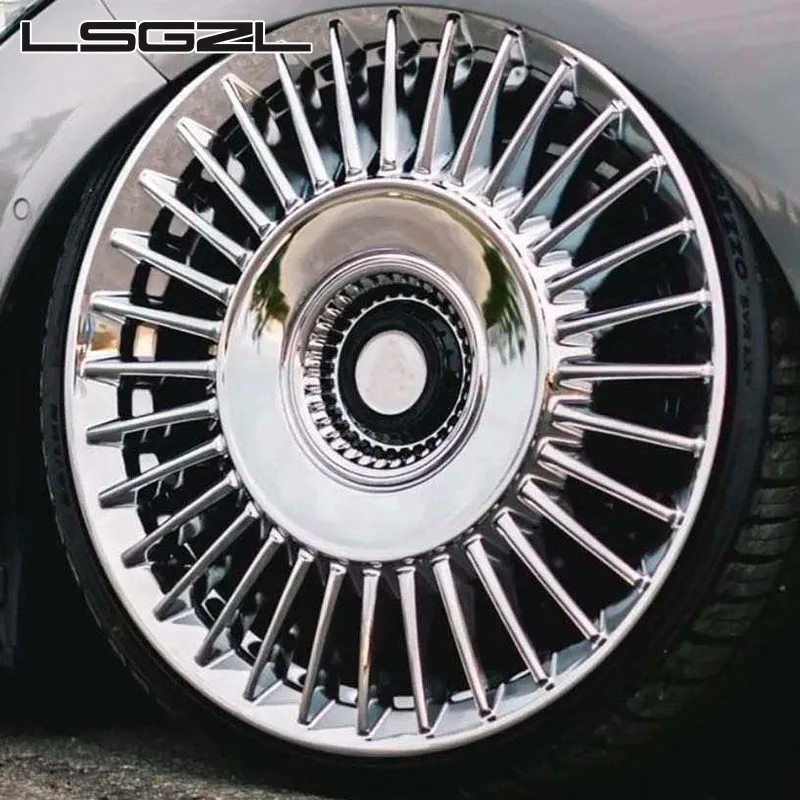 Rodas Forjadas Polidas 5x114.3 5x120.65 em Liga 6061 T6 de 19 e 20 Polegadas para Cadillac Eldorado, Impala, BMW, Lexus - Rodas para Carros de Passeio