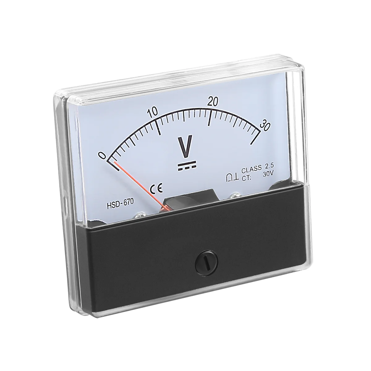 

DH-670 Accuracy DC 30V Analog Panel Meter Voltmeter