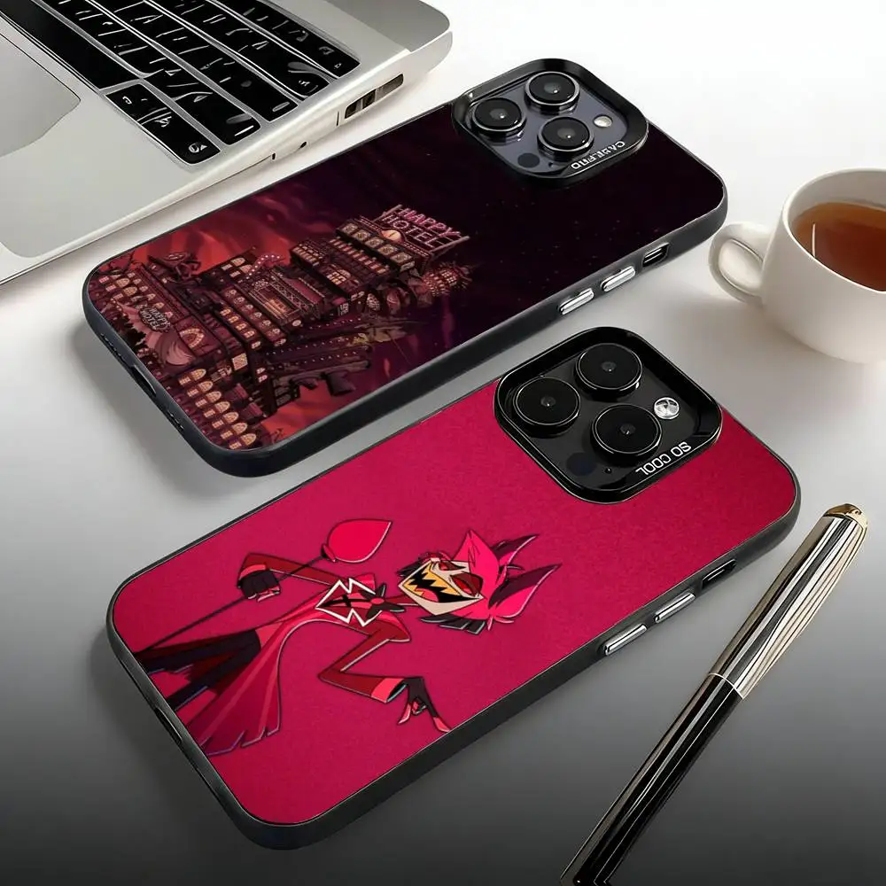 

H-Haz-bins Hotels Phone Case For iPhone 17,16,15,14,13,12,11,Pro,Max,Plus,Mini, Air,SE Anti Fall Matte Hard Bumper