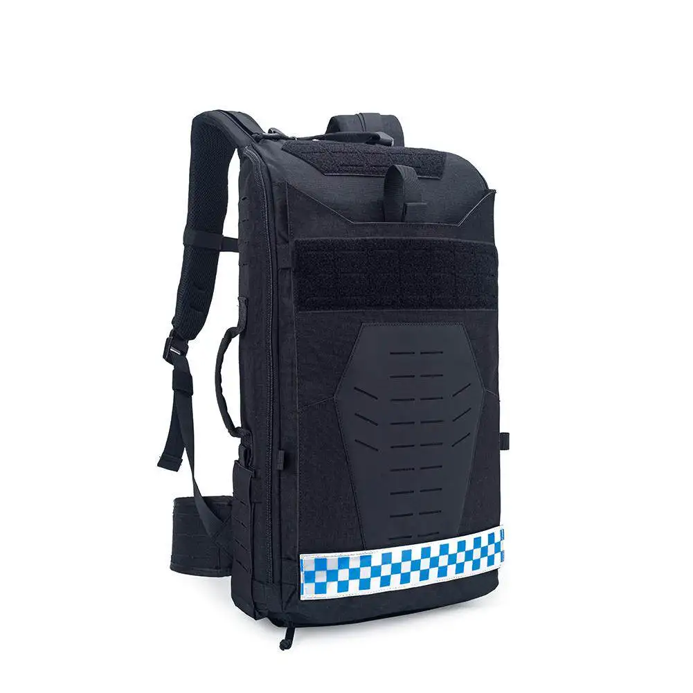 

Tactical backpack, outdoor sports duty waterproof backpack, shield bag, quick response unit disposal bag