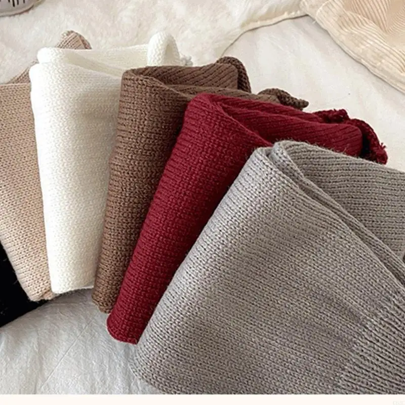 C63C أنبوب طويل لتدفئة الساق للأطفال، مريح للاستخدام اليومي للشباب الذين يواكبون الموضة #5