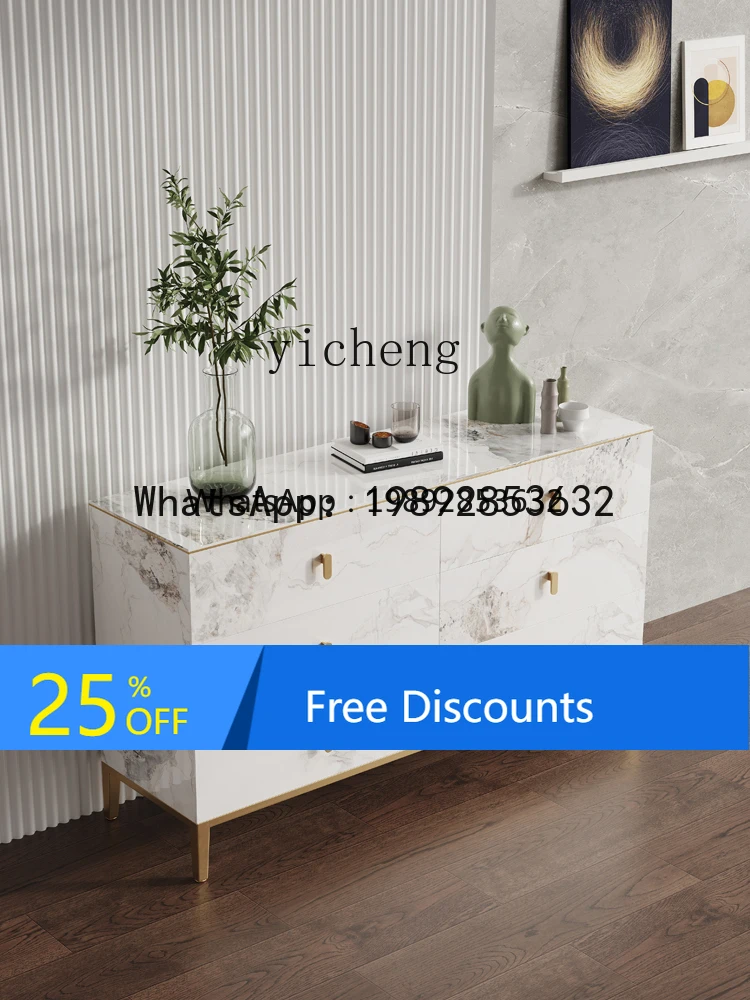 

ABC Stone Plate Modern Minimalist Living Small Apartment Bedroom High Sense Locker