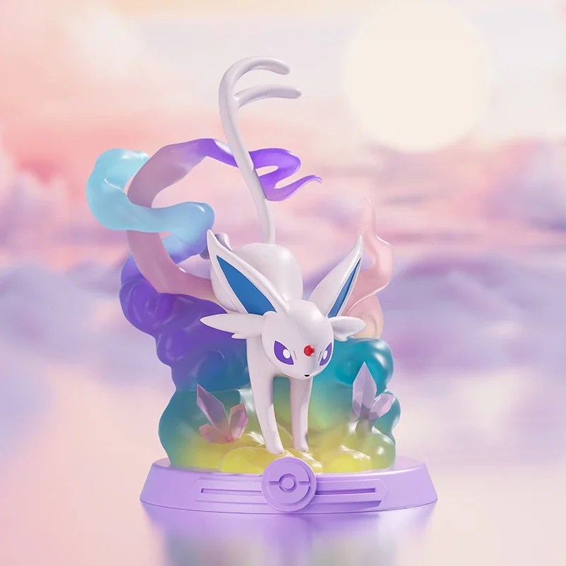 Eevee Sylveston Umbreon Adventure 9 Borse Monster Blind Box Action PVC Doll Collezione di giocattoli a sorpresa Regalo per i fan