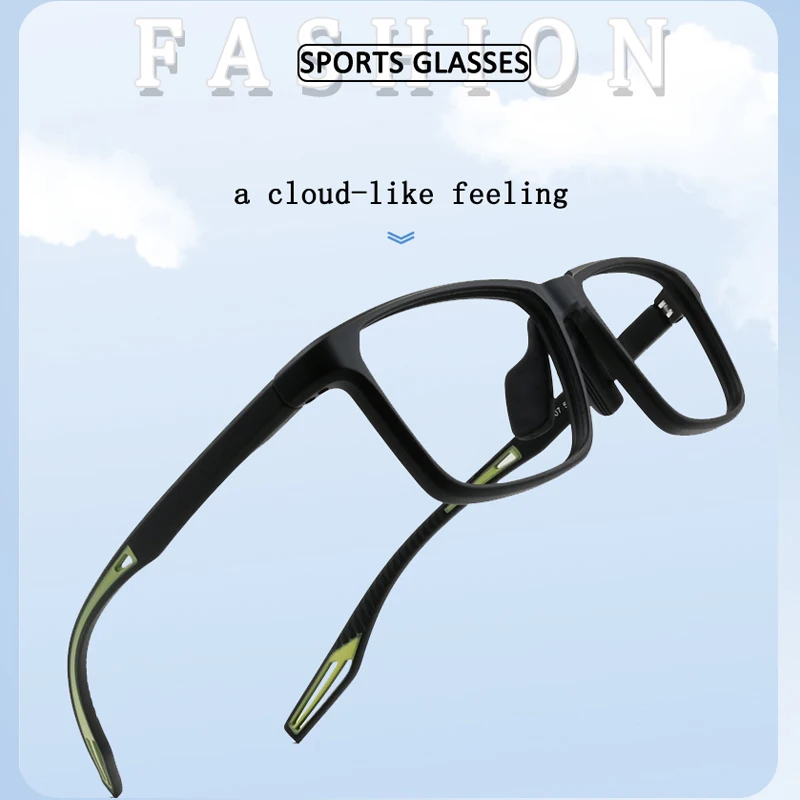 Anti-collision Sports Glasses Men Light Frame Myopia Eyeglass Prescription Photochromic Anti Blue Light Femal Nearsight Eyewear - Image 3