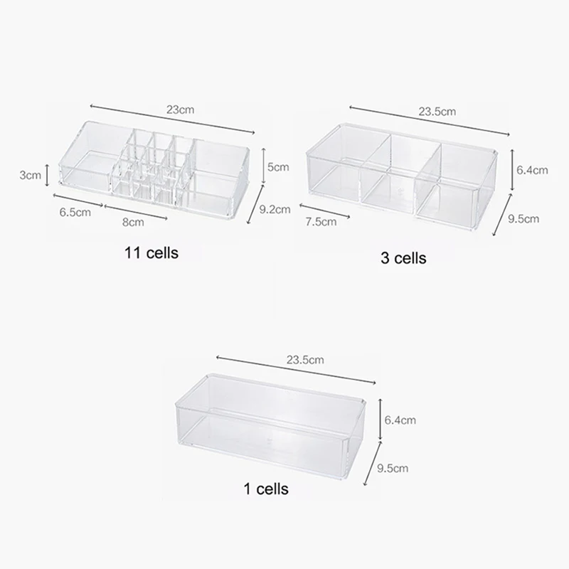 Storage makeup organizer for cosmetics organizer makeup storage box acrylic lipstick jewelry organizer Makeup brush storage