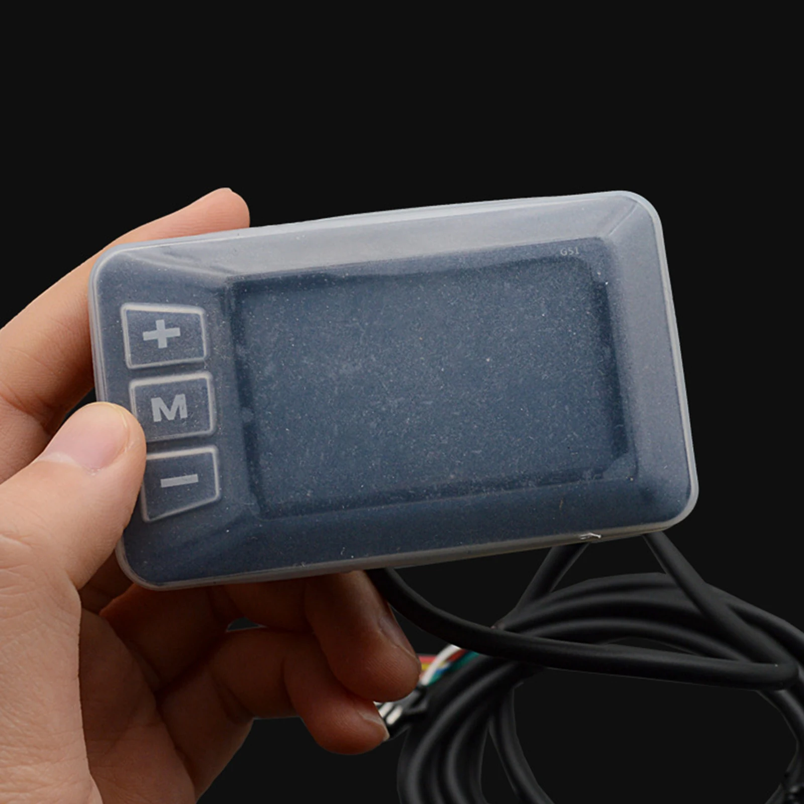 G51 LCD Display Instrument Dust Covers E-Bike Display Silicone Protector Electric Bike Monitor Cover Speedometer Monitor Case