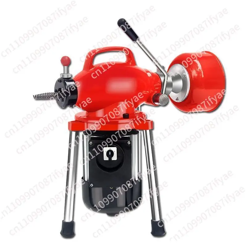 Electric sewer pipe dredging machine high power toilet toilet dredging tool