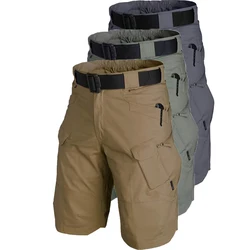 Men Military Combat Outdoor Cargo Tactical Shorts Summer Waterproof Shorts Trekking Camping Hiking Climbing Panttdoor Sport