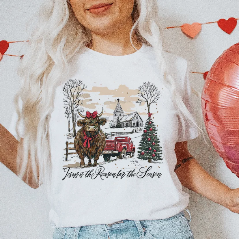 Fashionable Printed Short Sleeved 90s Cute Pattern Casual Printed Women's Round Neck Basic Top Clothing Regular Summer T-Shirt