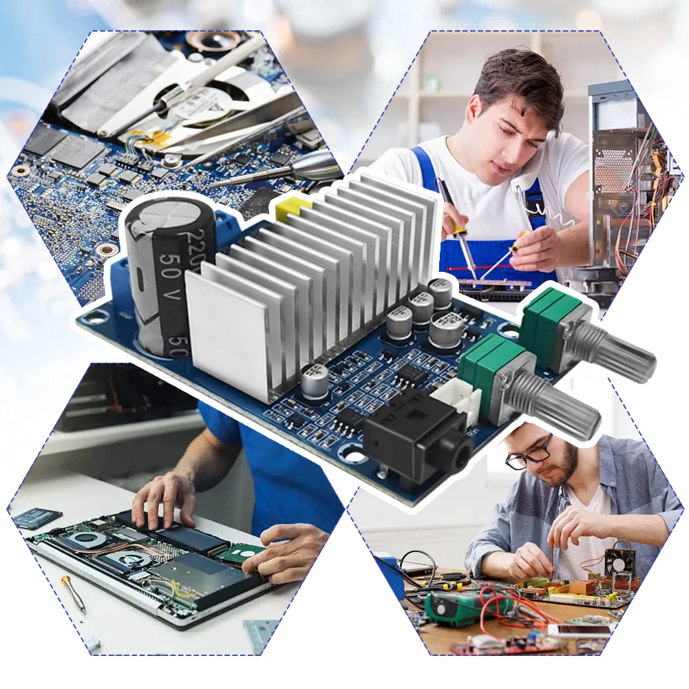 TPA3116 Subwoofer Amplificateur Conseil TPA3116wiches Audio Amp Home Cinéma Mini Amp 100W Basse Sortie DC12-24V