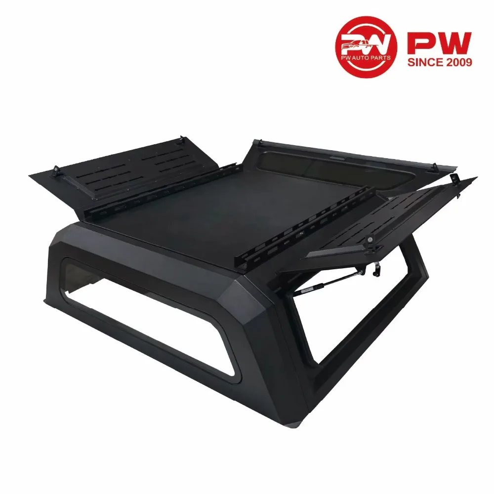 High Quality Black Pickup Truck Topper Camper Canopy Hardtop Canopy for  Amarok