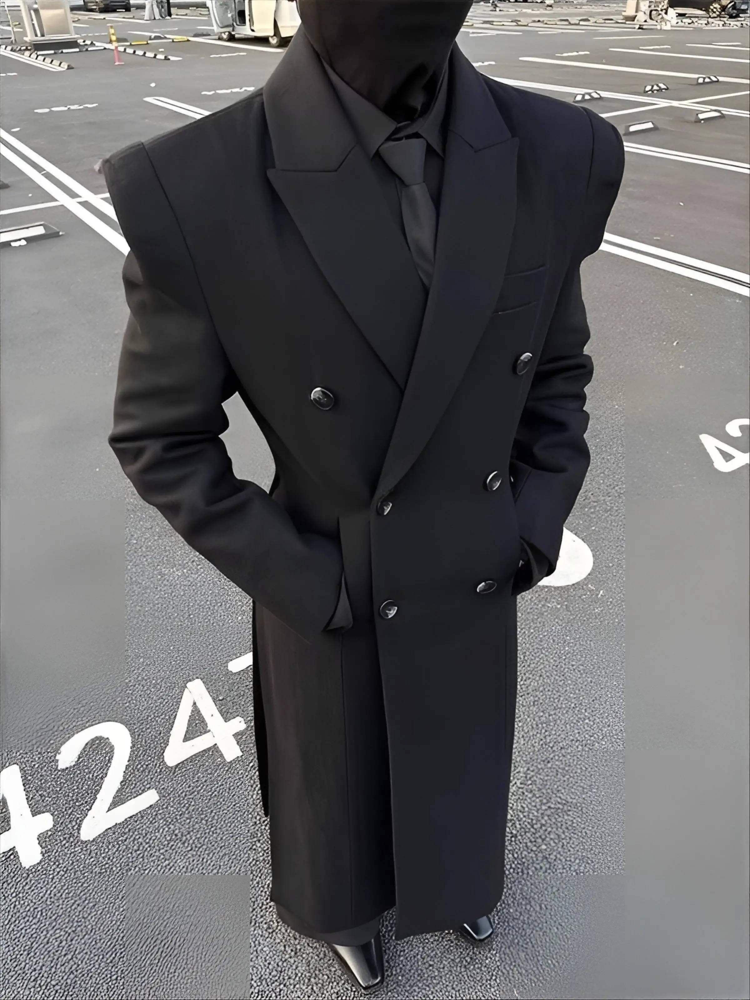 

Wool Blend Coat Coats And Mixtures Mans Turn-Down Downward Descending Dropping Falling Sinking Dipping Plunging Plummeting Style